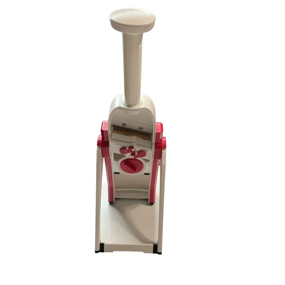 Zakarian Safe Slice Mandoline‎  White and Red